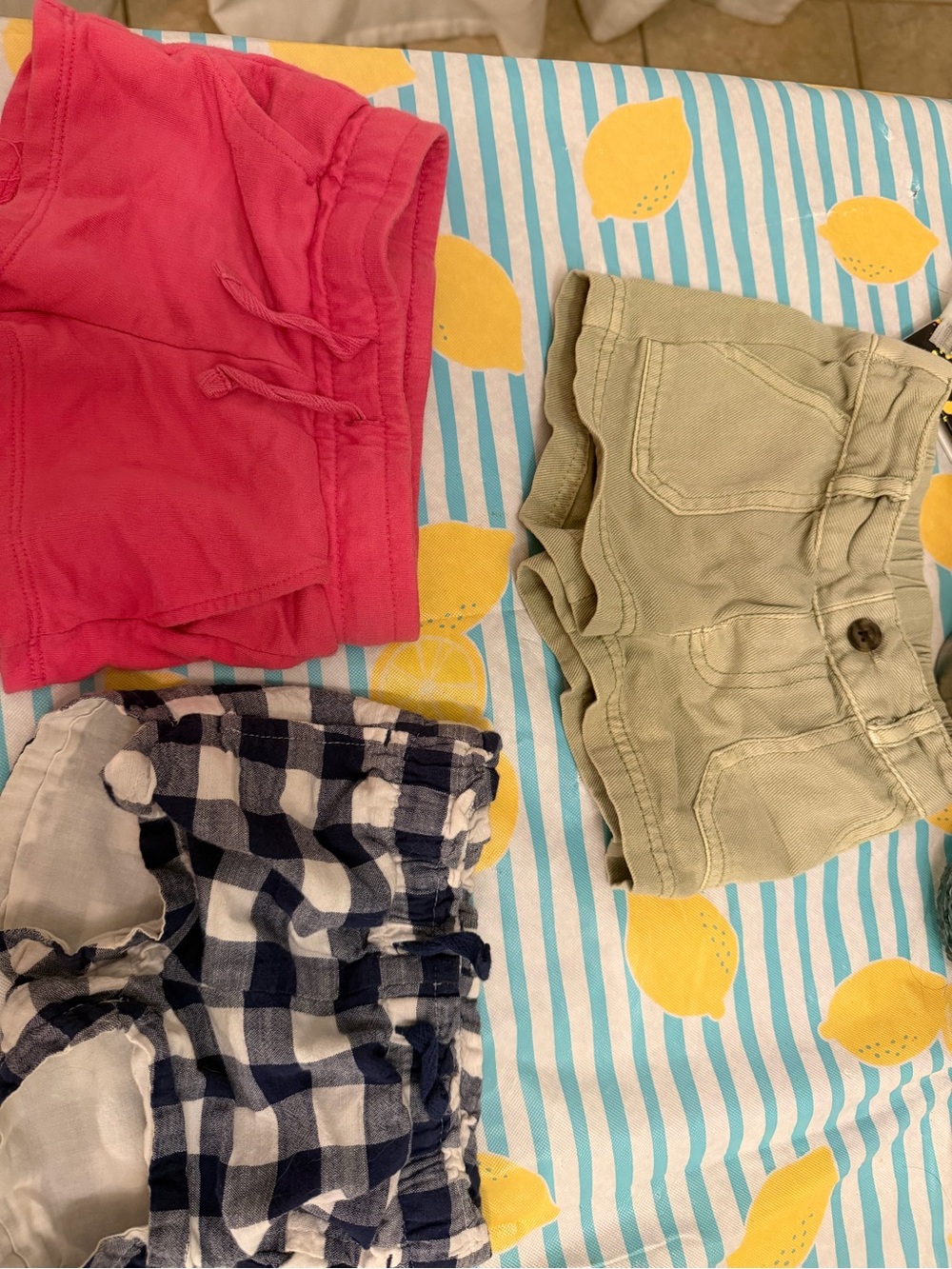 Cat & Jack Pink Drawstring Girls Shorts